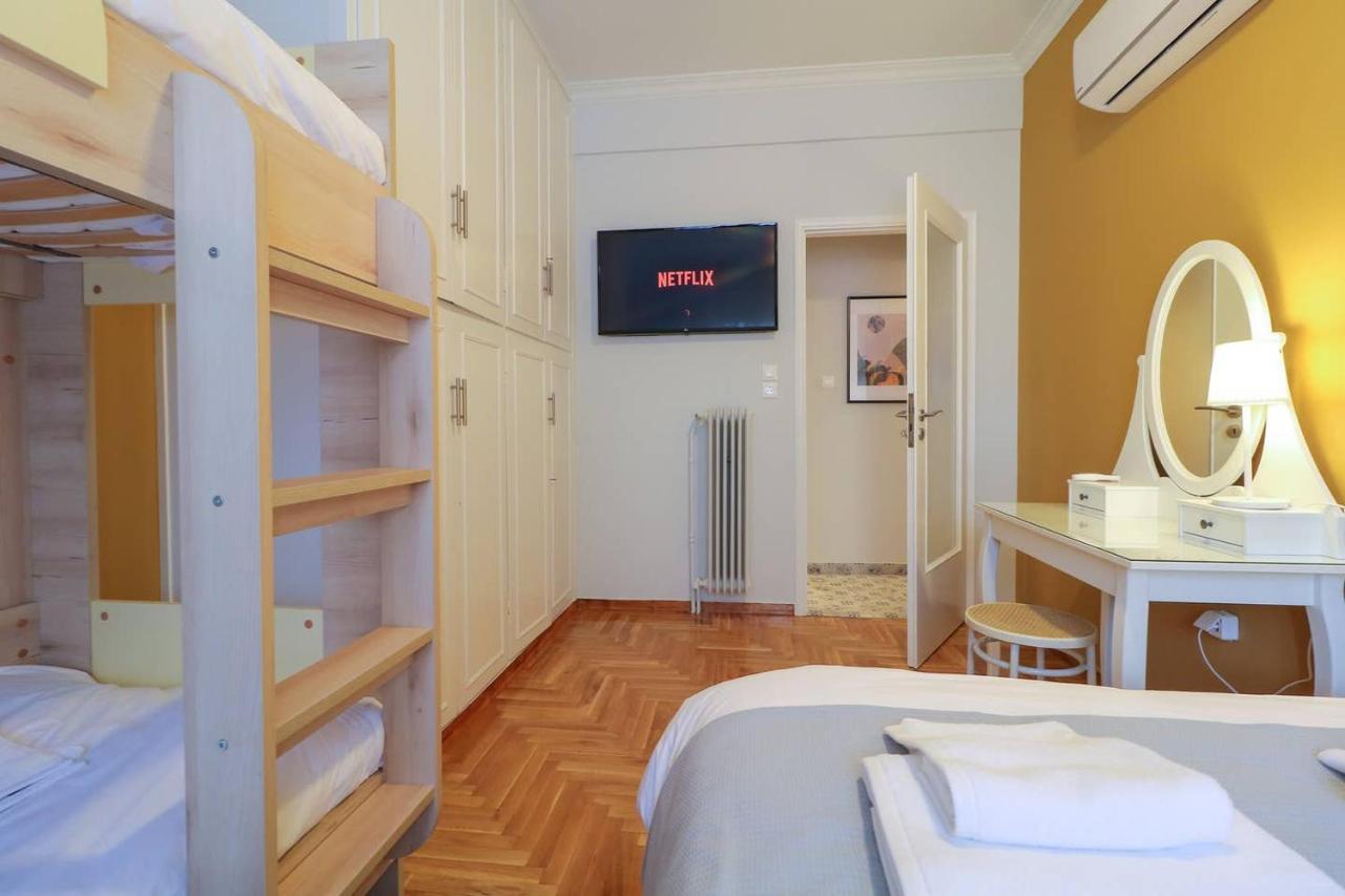 Victoria 5Star / 5Br Bigapt / Sauna / 2Min To Metro Athens Exterior photo